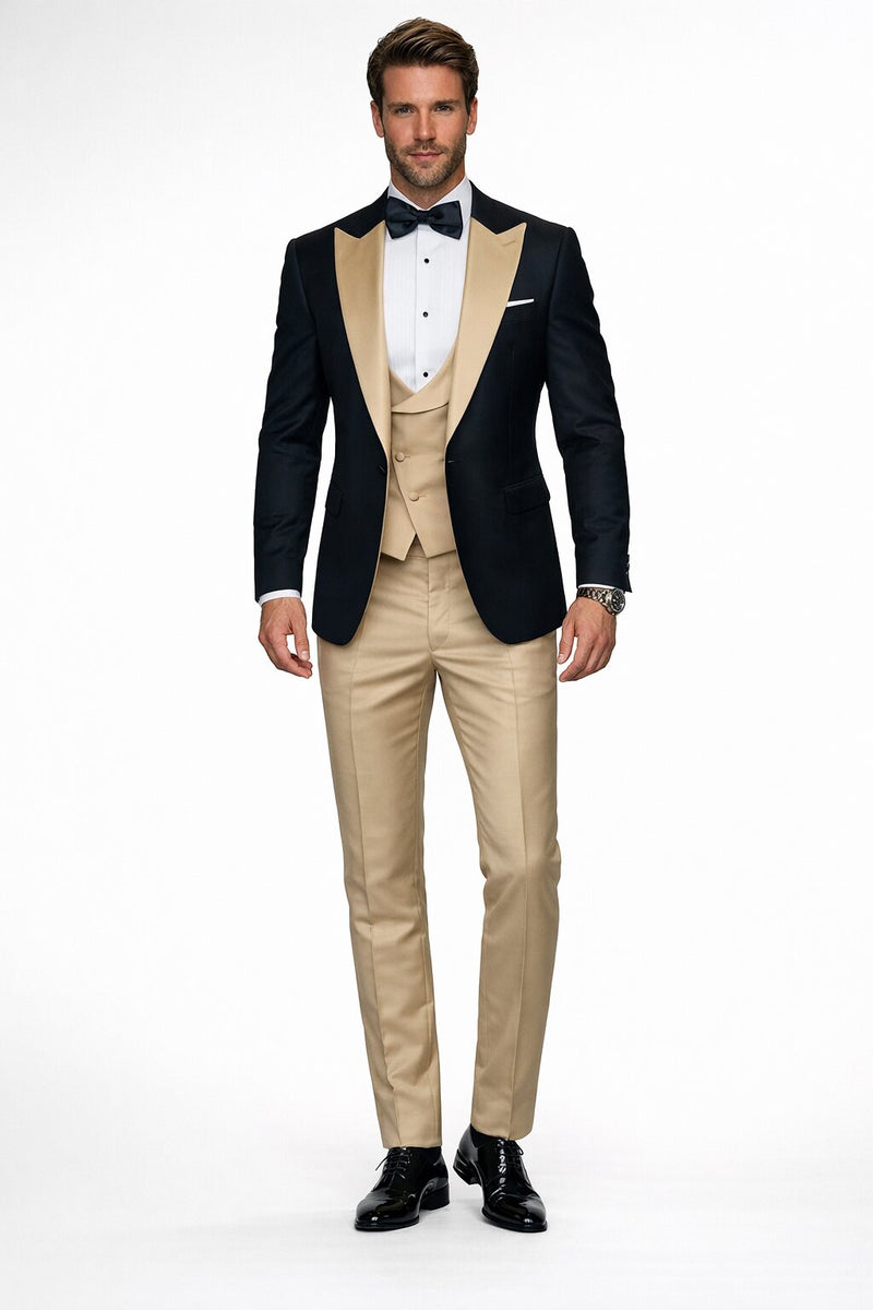 Tan Tuxedo - Beige Champagne Color Tuxedo