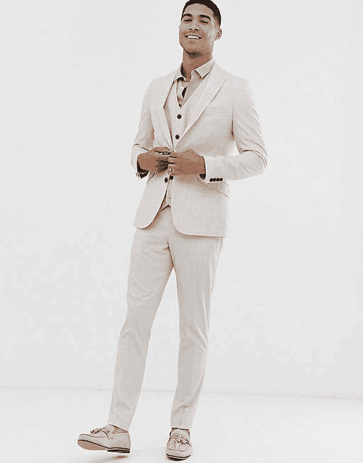 Tan Wedding Suits - AlbertoNardoniStore