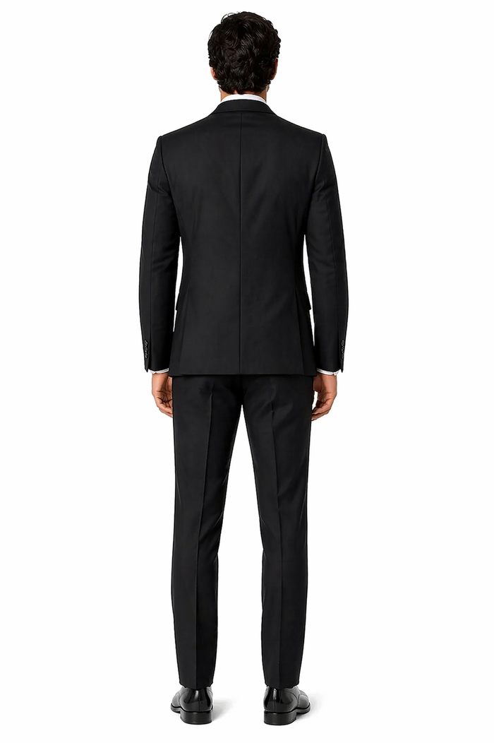 Terrano, Slim Fit, Pure Wool Suit by Tiglio Luxe TIG4001