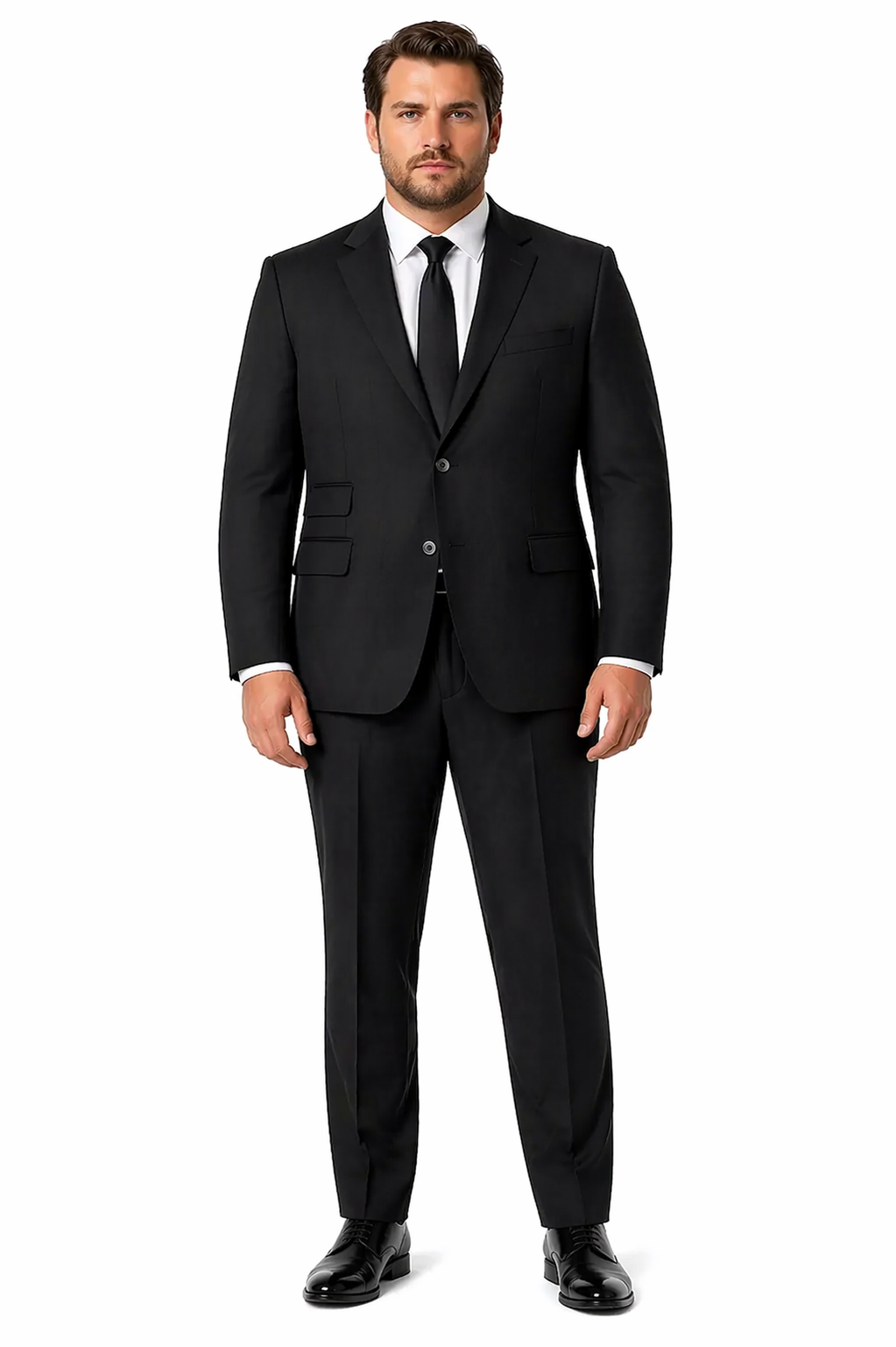 Terrano, Slim Fit, Pure Wool Suit by Tiglio Luxe TIG4001
