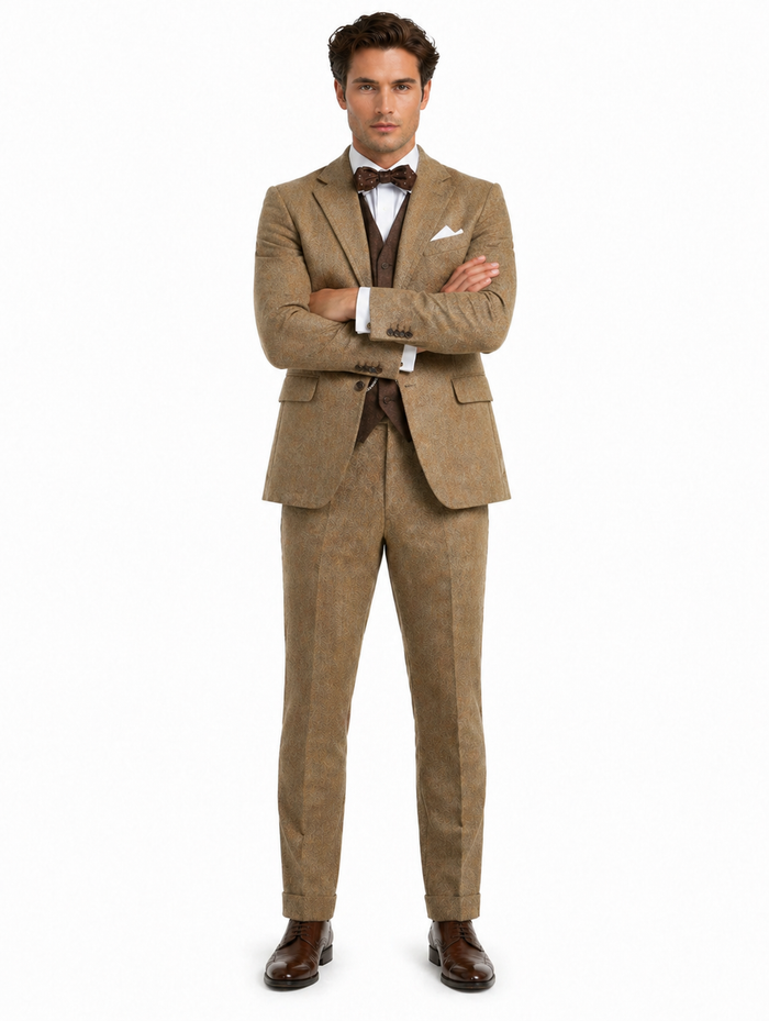 The Great Gatsby Tobey Maguire Suit - Mens Great Gatsby Costume