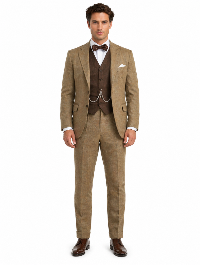 The Great Gatsby Tobey Maguire Suit - Mens Great Gatsby Costume