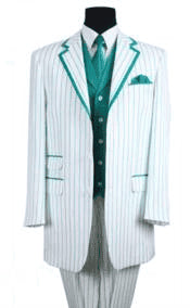 Tiffany Blue Suit - AlbertoNardoniStore