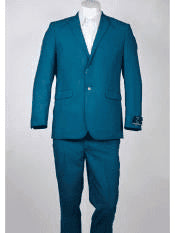 Tiffany Blue Suit - AlbertoNardoniStore