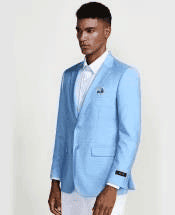 Tiffany Blue Suit - AlbertoNardoniStore