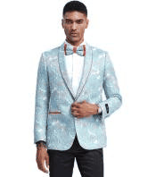 Tiffany Blue Suit - AlbertoNardoniStore