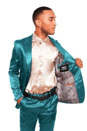 Tiffany Blue Suit - AlbertoNardoniStore