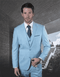 Tiffany Blue Suit - AlbertoNardoniStore