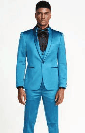 Tiffany Blue Suit - AlbertoNardoniStore