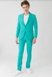 Tiffany Blue Suit - AlbertoNardoniStore