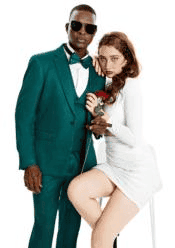 Tiffany Blue Suit - AlbertoNardoniStore