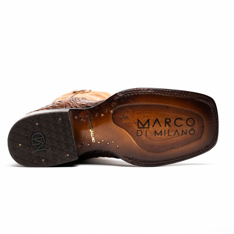 Marco Di Milano Tucson: Aged Maple Leather Shoes