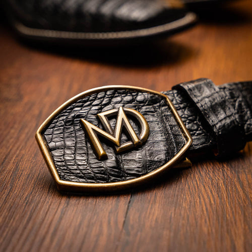 Marco_Di_Milano Tucson Black Leather Oxford