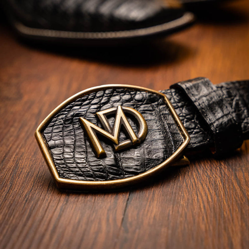 Marco_Di_Milano Tucson Black Leather Oxford