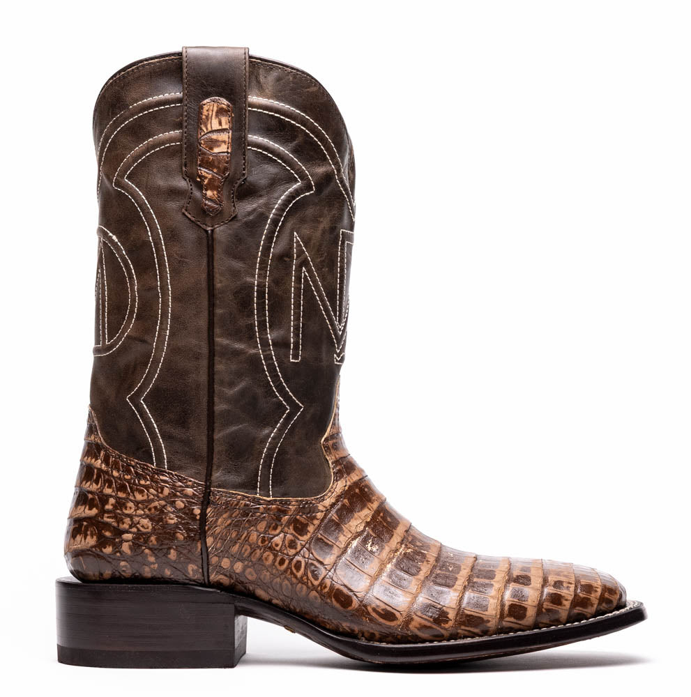 Marco Di Milano Tucson: Stone Brown Leather Oxford