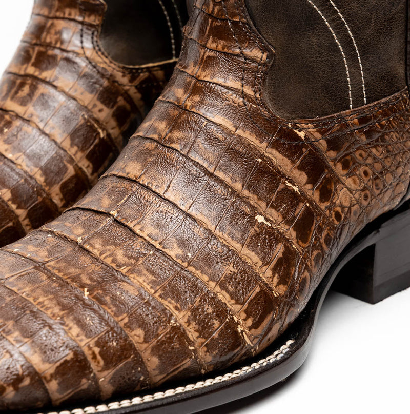 Marco Di Milano Tucson: Stone Brown Leather Oxford