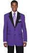 Tuxedo Purple Jacket Mens Colorful Tux Milano 7022