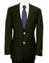 Wholesale Mens Jackets - Wholesale Blazer -Black Single Breasted Blazer