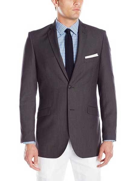 Wholesale Mens Jackets - Wholesale Blazer - Charcoal Blazer