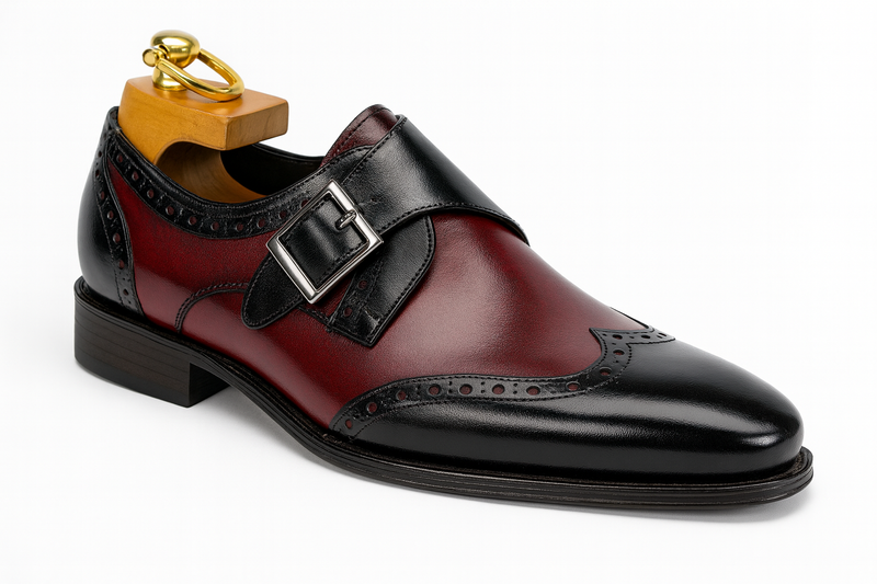 Carrucci Burnished Wingtip KS099-710