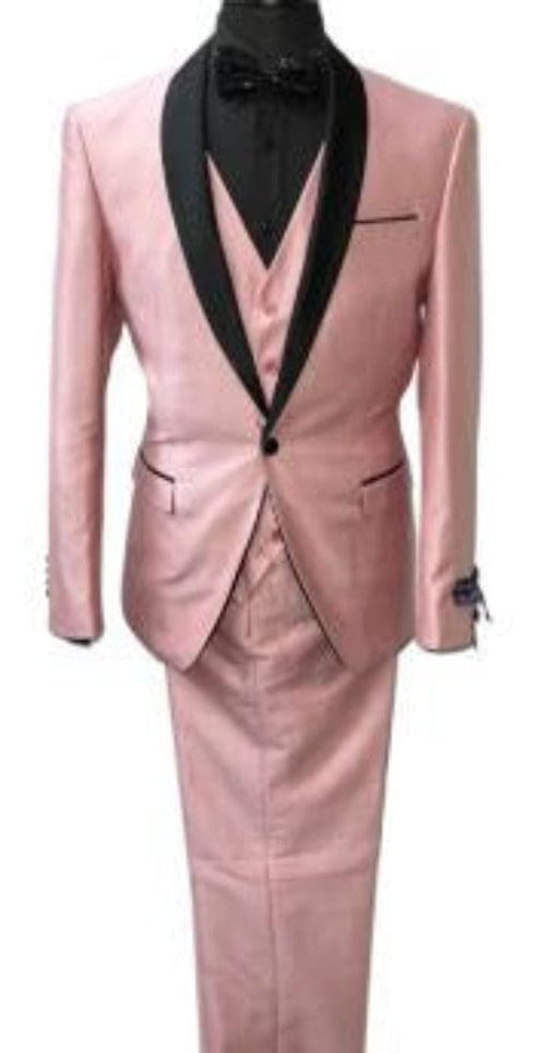 Blush Tuxedo - Light Pink Tuxedo Suit