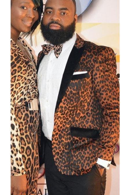 Cheetah Print Suit - AlbertoNardoniStore