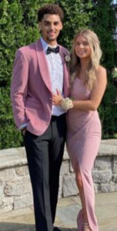 Rose Gold Velvet Tuxedo - Pink Tuxedo - Blush Blazer