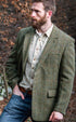 Mens Green Tweed Jacket