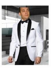 White and Black Tuxedo - AlbertoNardoniStore