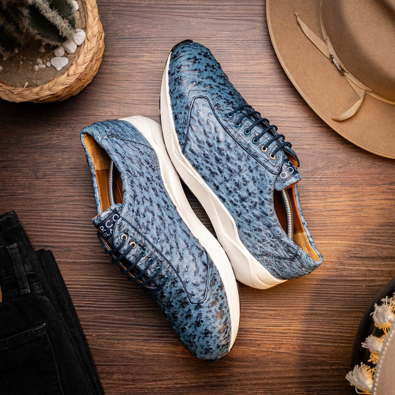 Marco Di Milano Varenna Loafer: Blue Jeans Italian Leather
