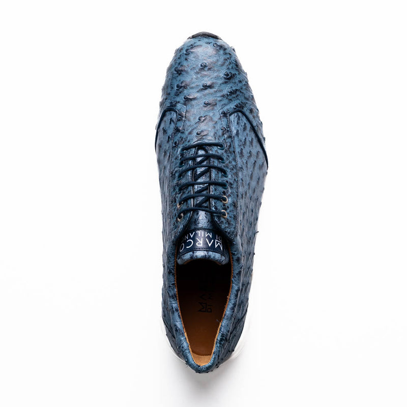 Marco Di Milano Varenna Loafer: Blue Jeans Italian Leather