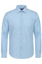 "Verno Men's Classic Fit Sky Blue Dress Shirt w/Spread Collar" - USA Men's Outlet