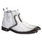 Vestigium Ostrich Leg Chelsea Boots Faded White - Faded White