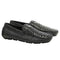 Vestigium Python Driving Loafers Black - Black Python men's driving loafer