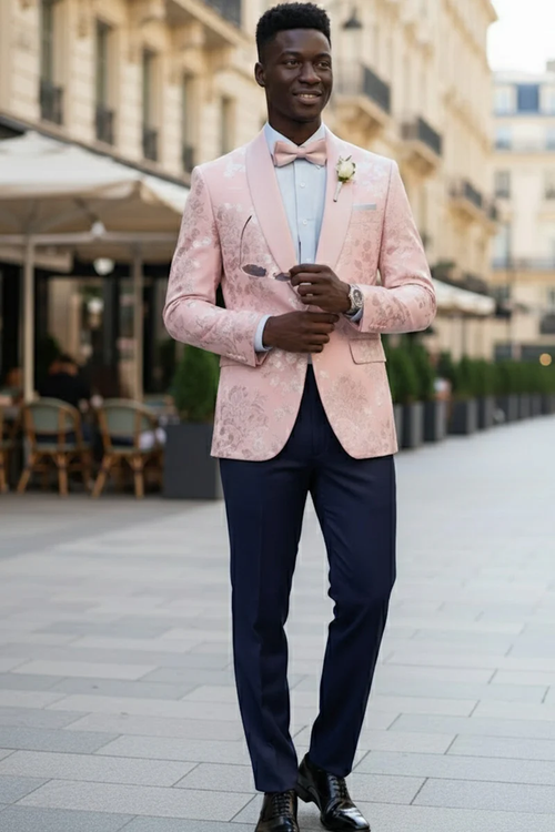 rose gold dress jacket Marco Stretch Rose Gold Jacket