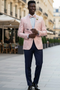 Fusion Pink Tuxedo Jacket
