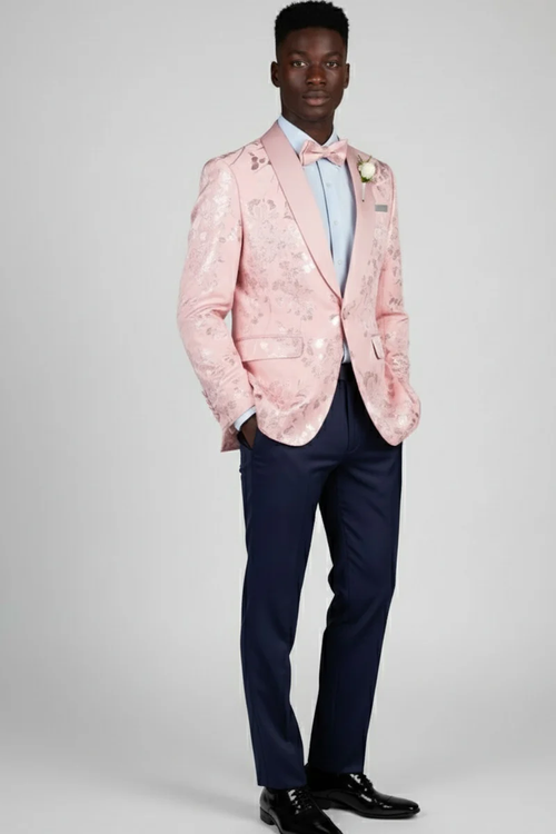 Fusion Pink Tuxedo Jacket | Alberto Nardoni