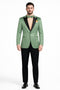 Premium Basil Green Church Suit for Men – Sharp Formal Ensemble