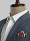 Mens Heritage Blue Herringbone Jacket – Timeless Tweed Sport Coat
