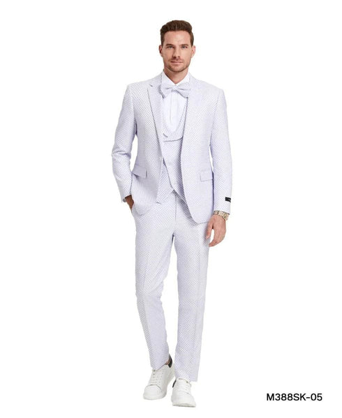 Violet Mens Polka Dot Suit $199 - AlbertoNardoniStore