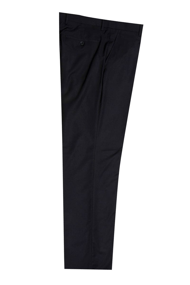 "Mens Stacy Adams Suit - Stacy Adams Suit Men's Two Button Vested Basic Suit - Black"