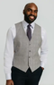 Heirloom Heritage Grey Check Vest
