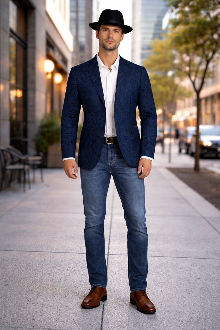 Western Blazers - Saco Vaquero Para Hombre - Paisley Blazer in 6 colors