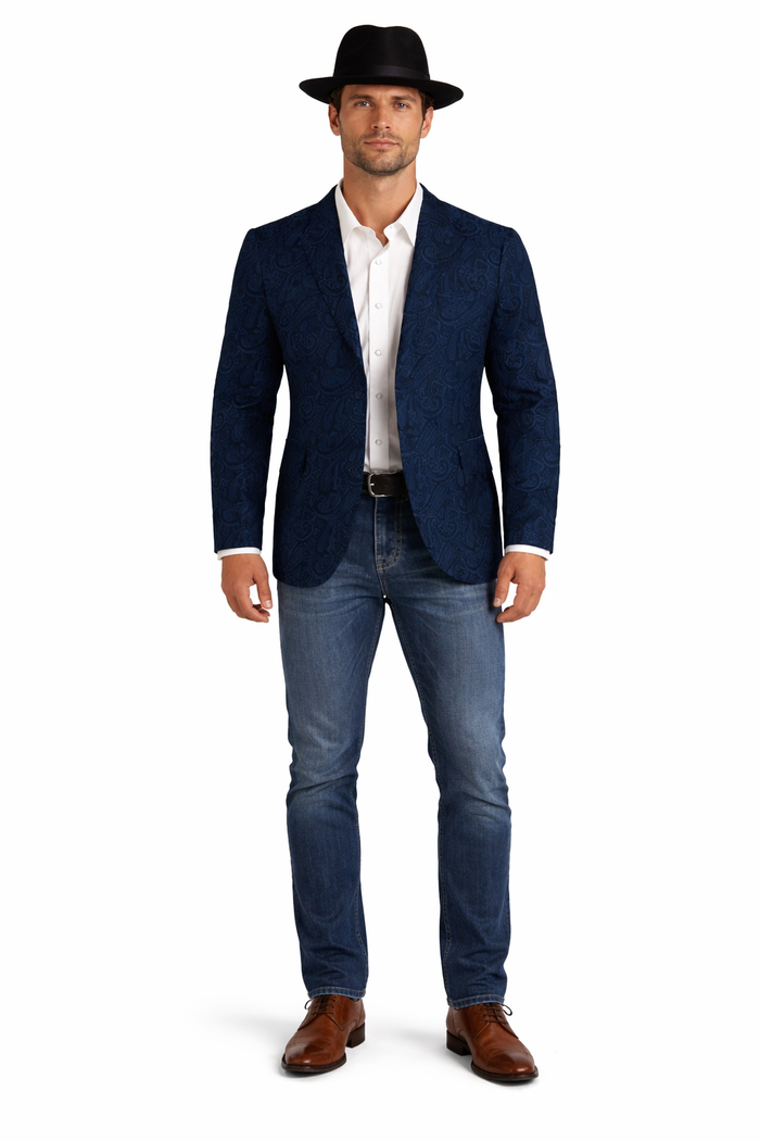 Western Blazers - Saco Vaquero Para Hombre - Paisley Blazer in 6 colors