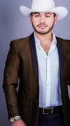 Western Tuxedo - Dark Brown Cowboy Wedding Tuxedo