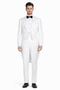 White Tuxedo Tailcoat - White Wedding Suit