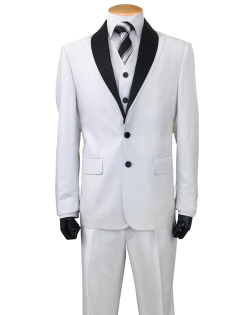 White tuxedo wedding groom - White wedding tuxedos - AlbertoNardoniStore