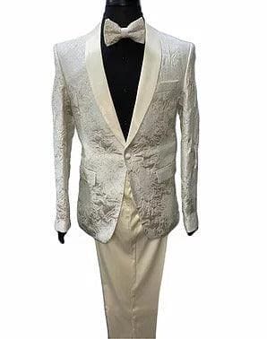 White tuxedo wedding groom - White wedding tuxedos - AlbertoNardoniStore