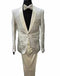 White tuxedo wedding groom - White wedding tuxedos - AlbertoNardoniStore