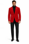 Wholesale Mens Jackets - Wholesale Blazer - Red Velvet  Blazer